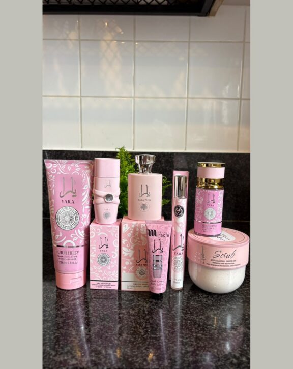 Scented body lotion, 236ml, in the Yara accord.